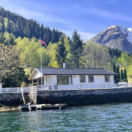 Der Fjordtraum In Balestrand Direkt Am Wasser Exterior foto
