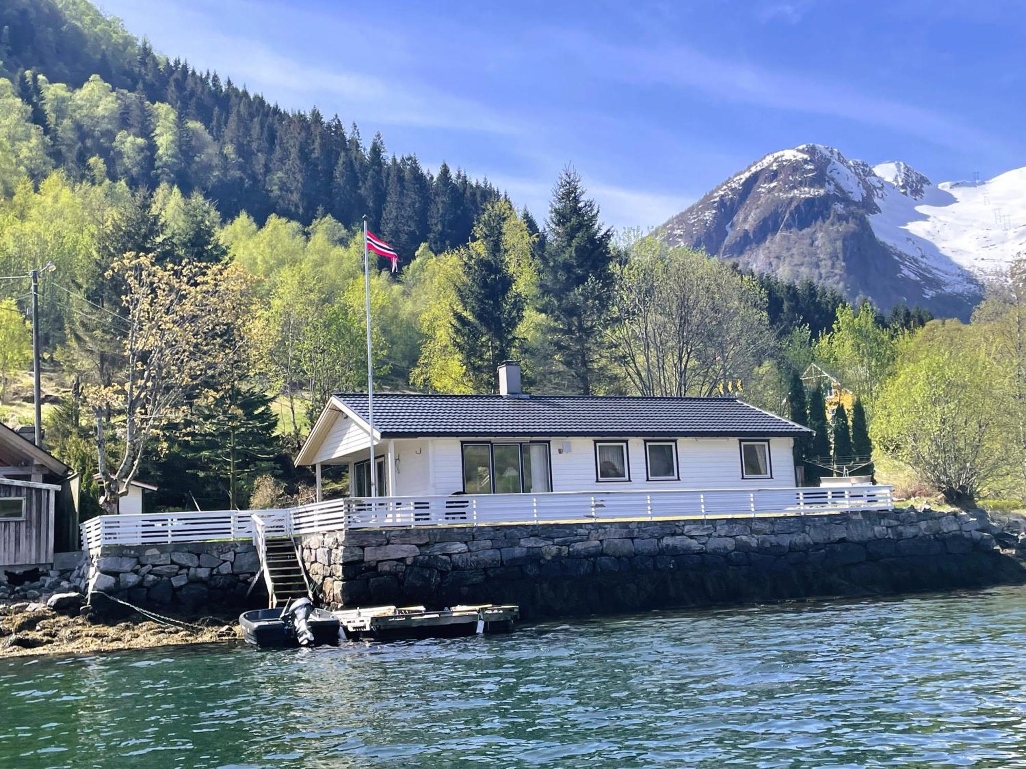 Der Fjordtraum In Balestrand Direkt Am Wasser Villa Exterior foto